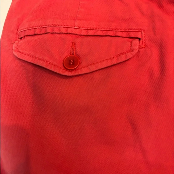 United Colors of Benetton cuffed cropped front pocket cotton/elastane textured - Picture 4 of 6